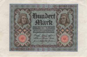 100 Mark 1920 ro.67a F/Q